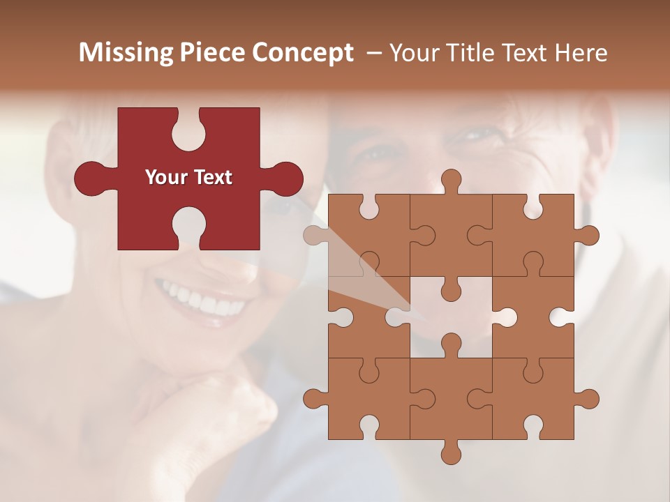 Couple Dessert Formalwear PowerPoint Template