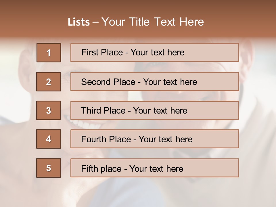 Couple Dessert Formalwear PowerPoint Template
