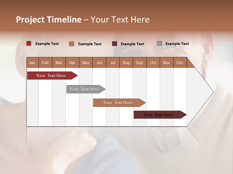 Couple Dessert Formalwear PowerPoint Template