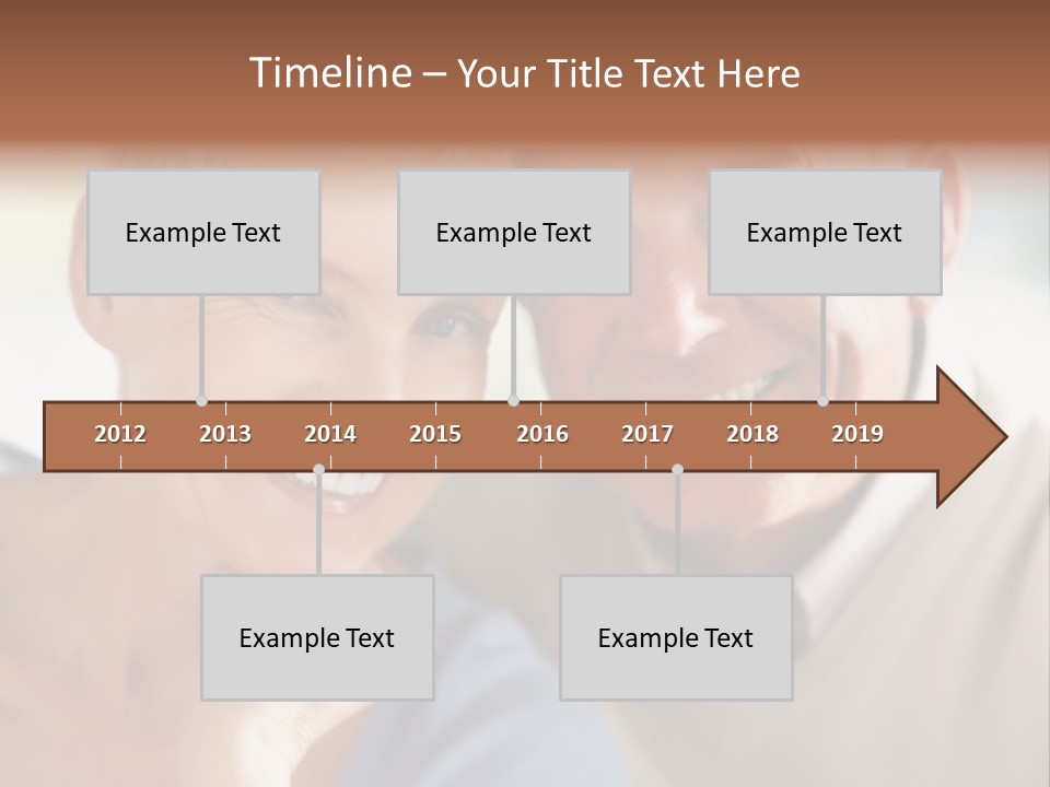 Couple Dessert Formalwear PowerPoint Template