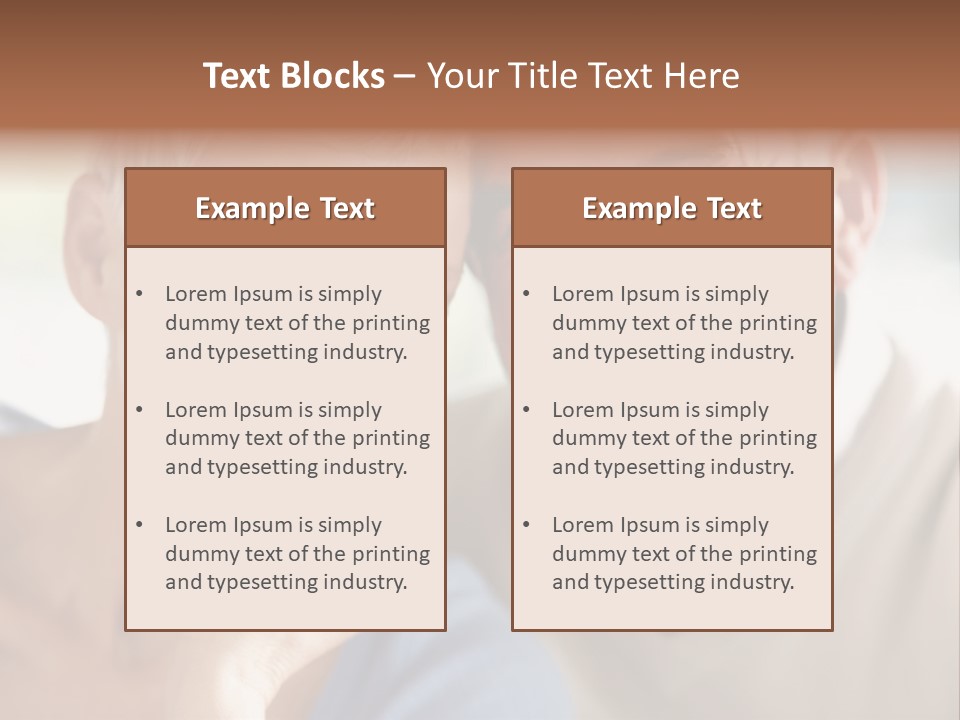 Couple Dessert Formalwear PowerPoint Template