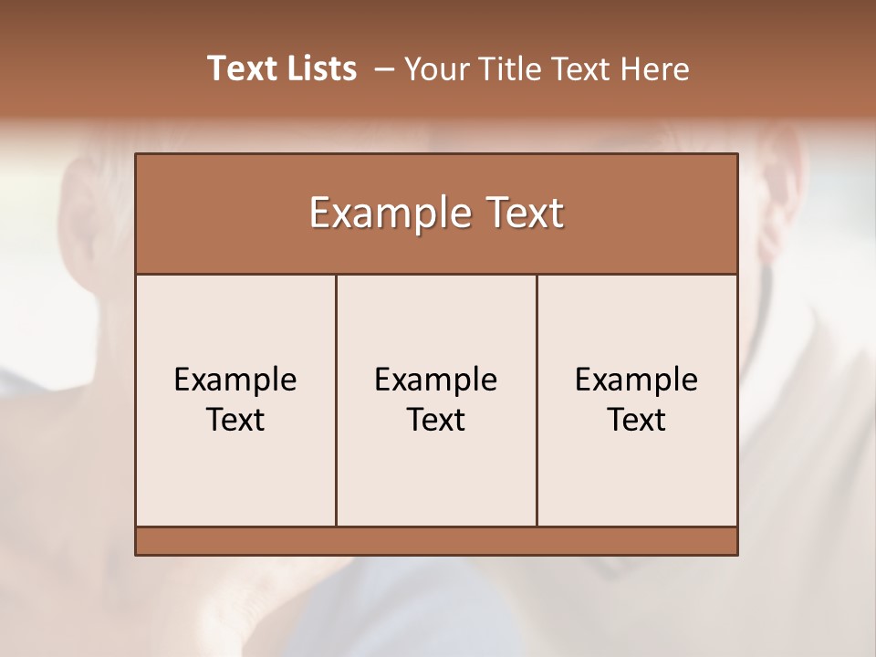 Couple Dessert Formalwear PowerPoint Template