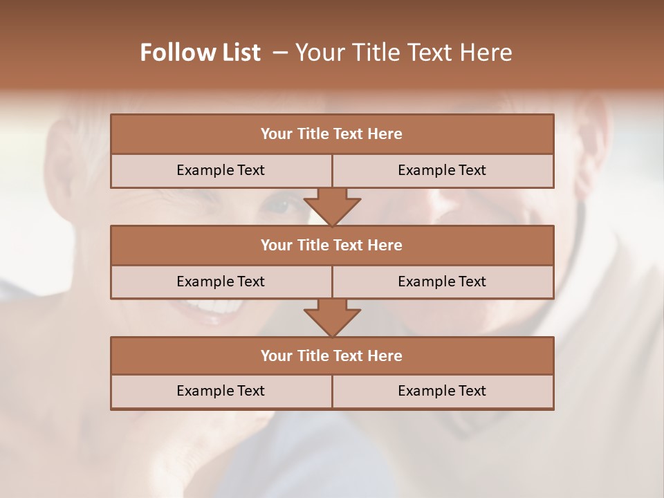 Couple Dessert Formalwear PowerPoint Template