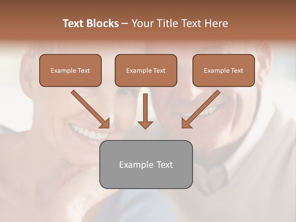 Couple Dessert Formalwear PowerPoint Template