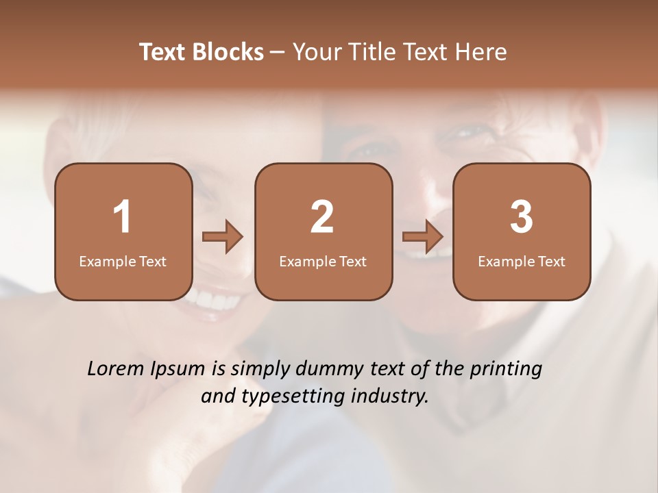 Couple Dessert Formalwear PowerPoint Template