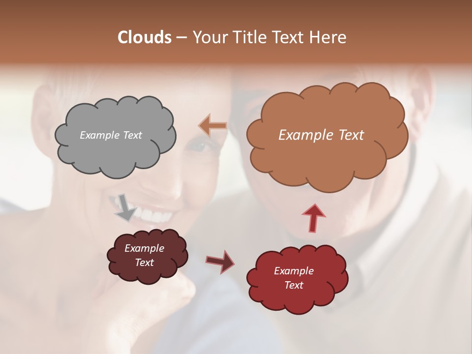 Couple Dessert Formalwear PowerPoint Template