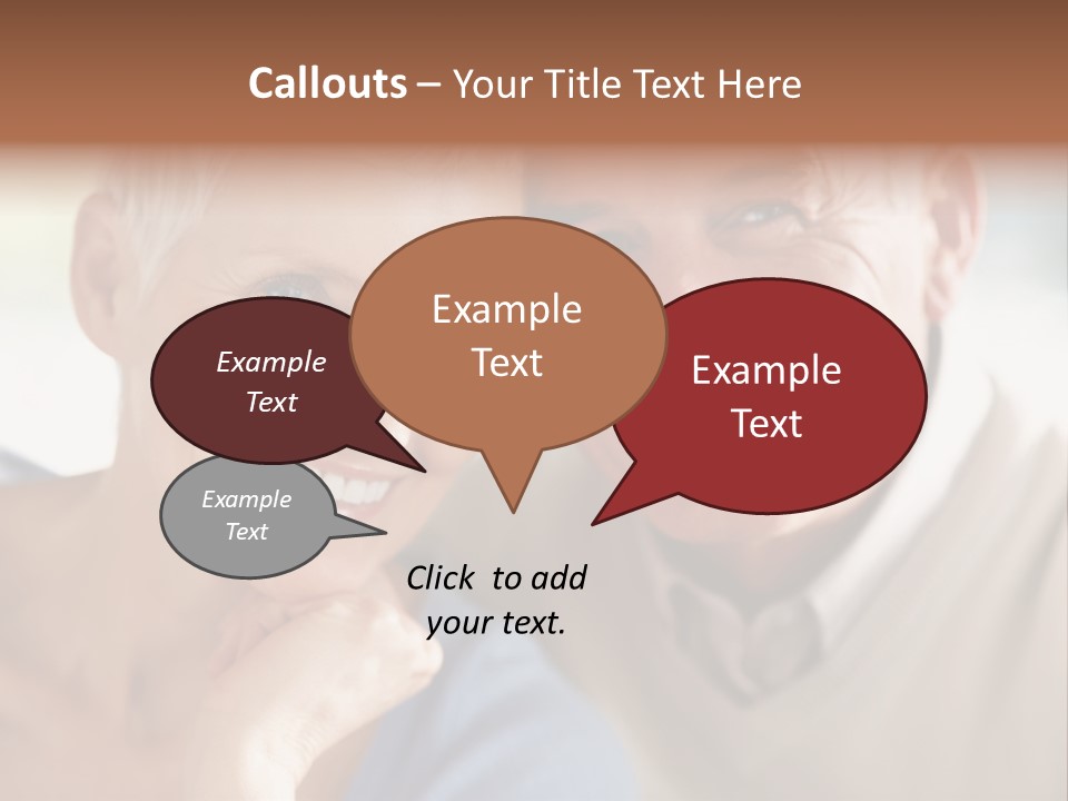 Couple Dessert Formalwear PowerPoint Template