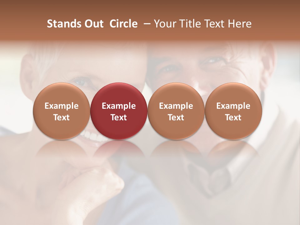 Couple Dessert Formalwear PowerPoint Template