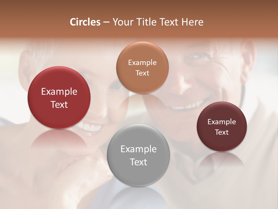 Couple Dessert Formalwear PowerPoint Template