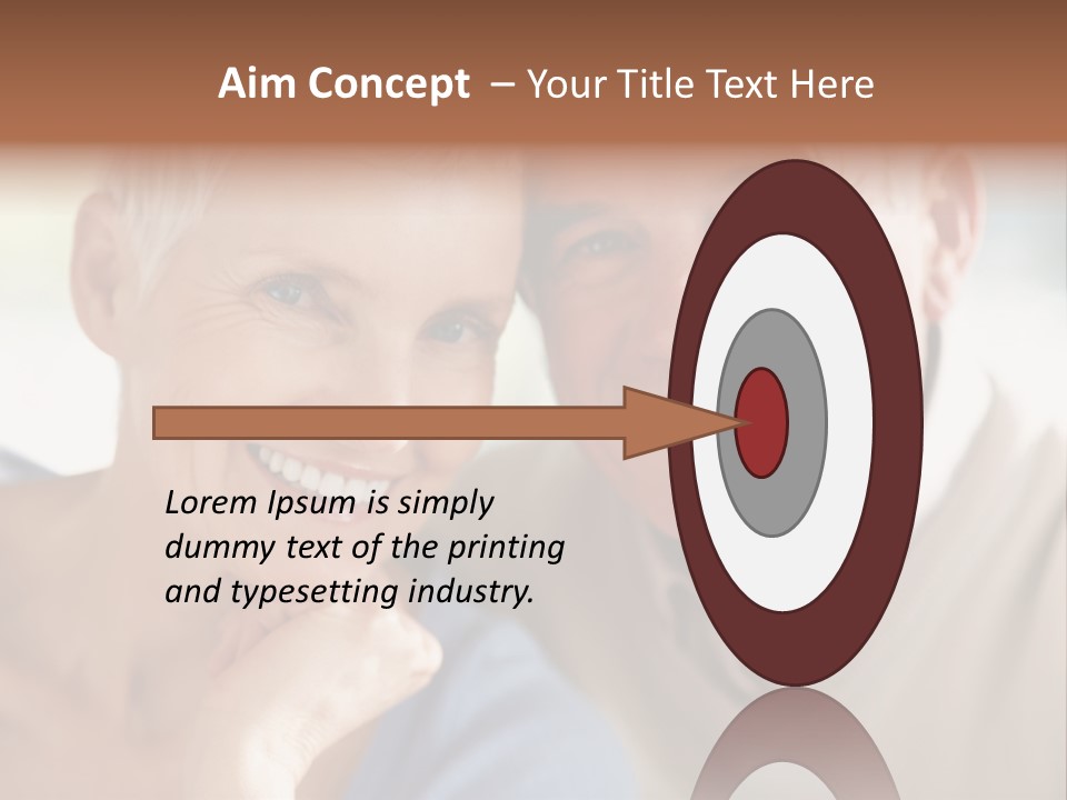 Couple Dessert Formalwear PowerPoint Template