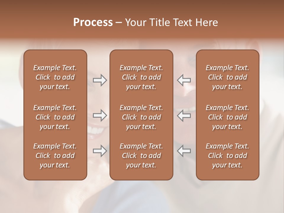 Couple Dessert Formalwear PowerPoint Template
