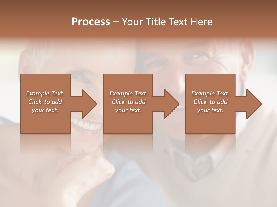 Couple Dessert Formalwear PowerPoint Template