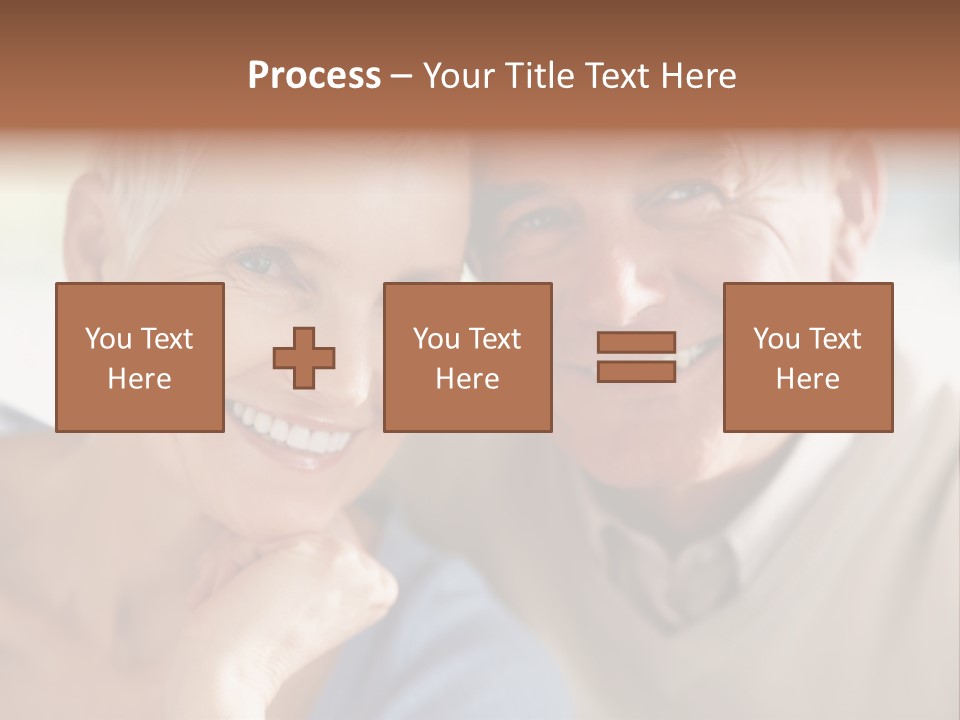 Couple Dessert Formalwear PowerPoint Template