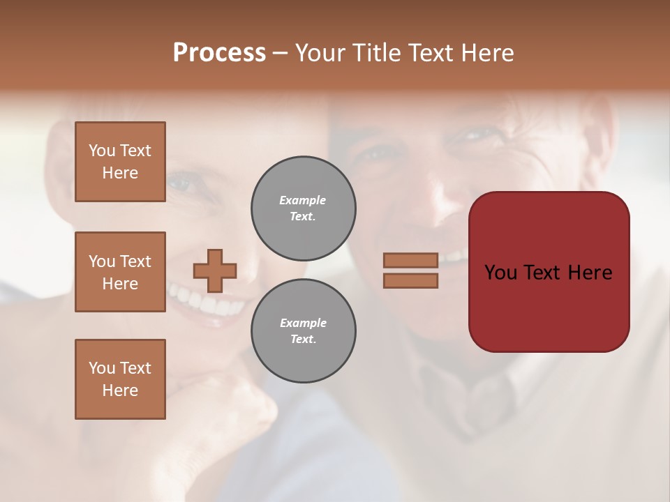 Couple Dessert Formalwear PowerPoint Template