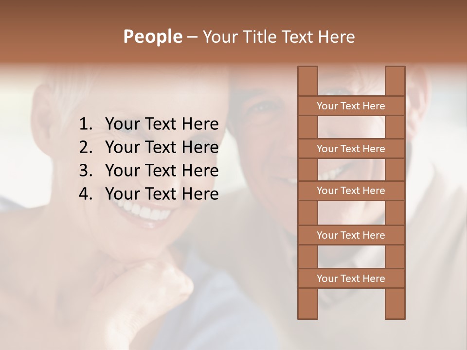 Couple Dessert Formalwear PowerPoint Template