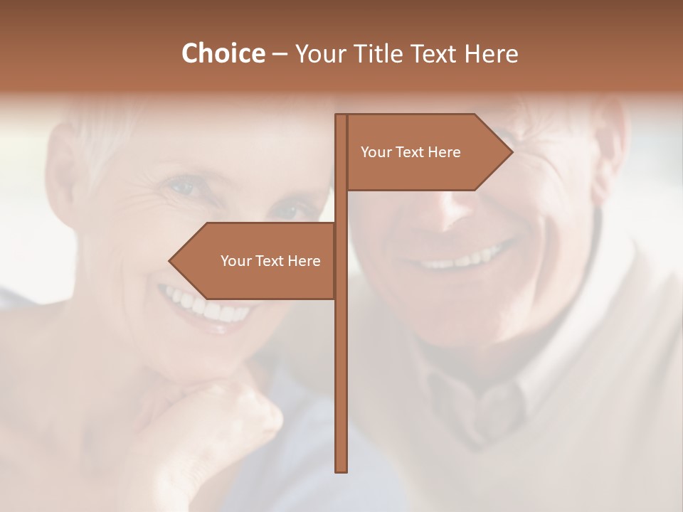 Couple Dessert Formalwear PowerPoint Template