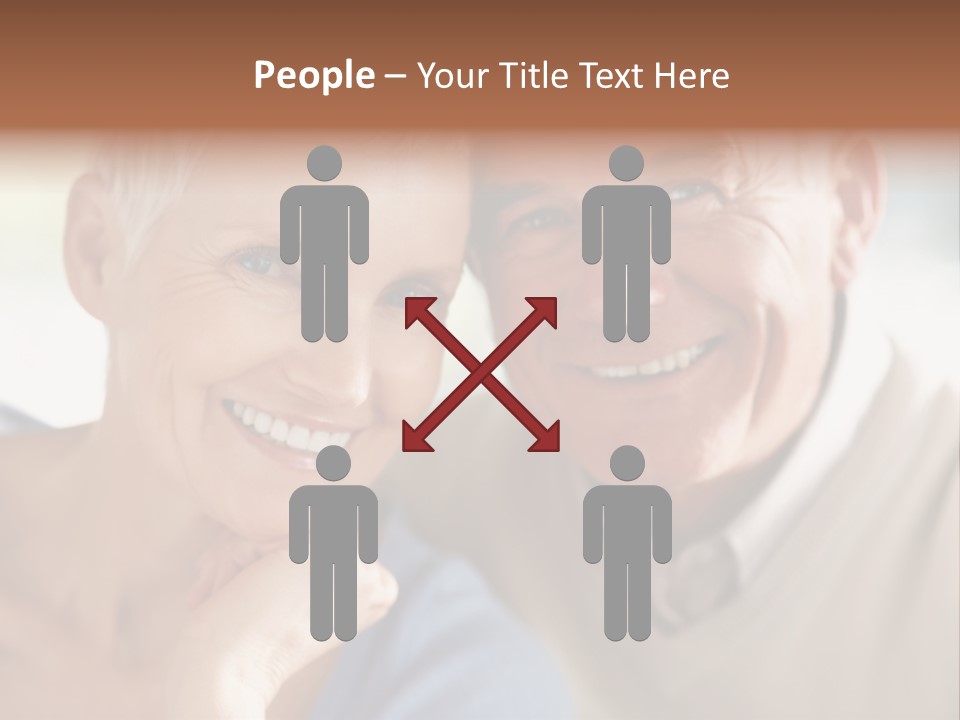 Couple Dessert Formalwear PowerPoint Template