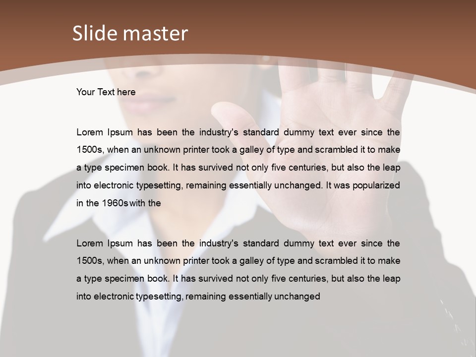 Simple Loo Toiletpaper PowerPoint Template