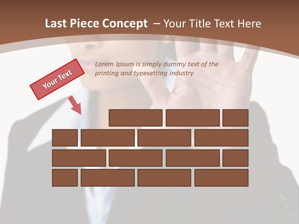 Simple Loo Toiletpaper PowerPoint Template