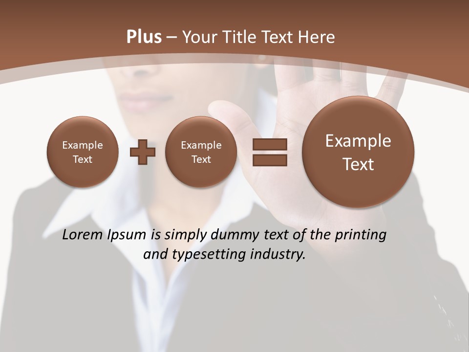 Simple Loo Toiletpaper PowerPoint Template