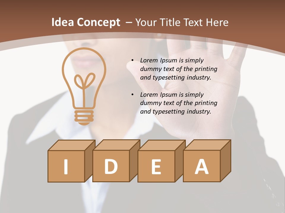 Simple Loo Toiletpaper PowerPoint Template