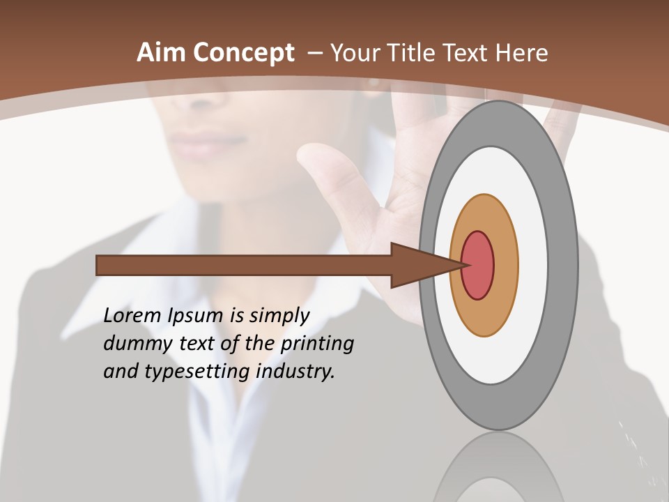 Simple Loo Toiletpaper PowerPoint Template