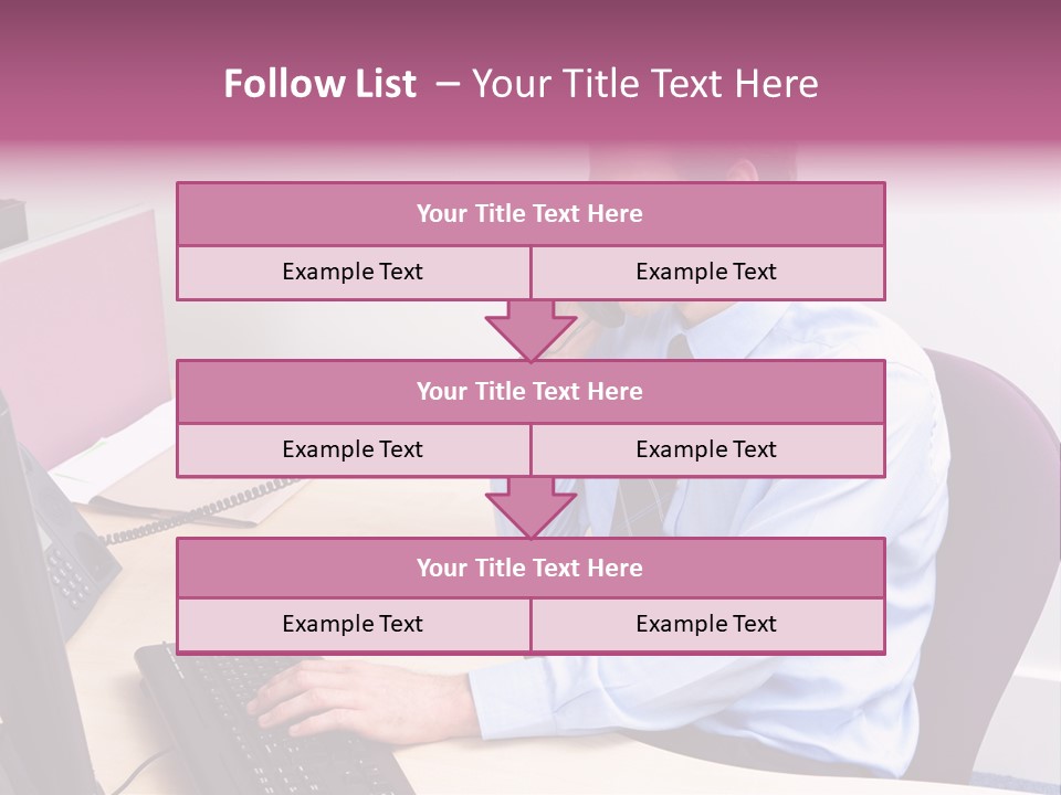Sales Help Executive PowerPoint Template