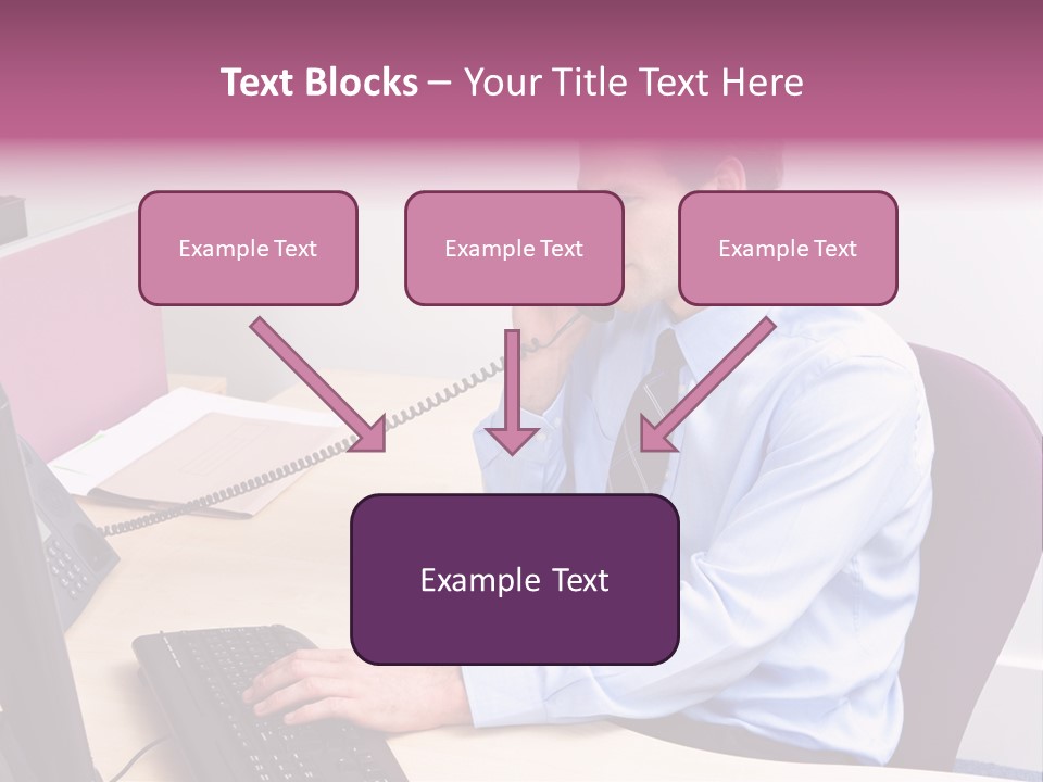 Sales Help Executive PowerPoint Template
