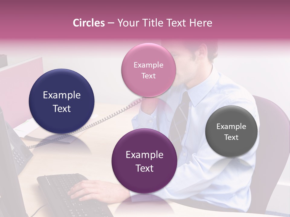 Sales Help Executive PowerPoint Template
