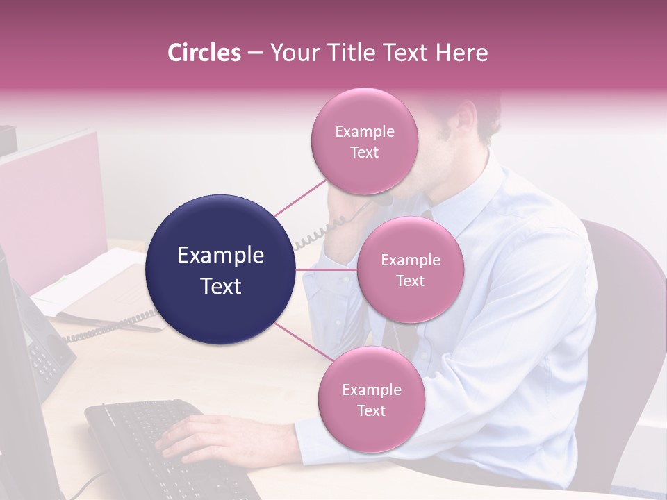 Sales Help Executive PowerPoint Template