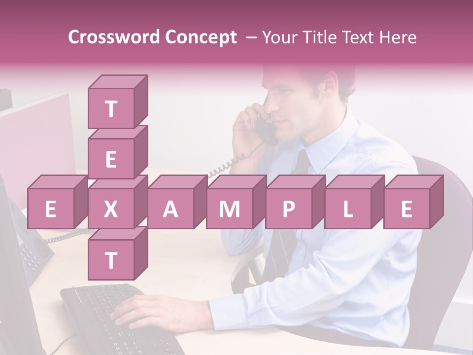 Sales Help Executive PowerPoint Template