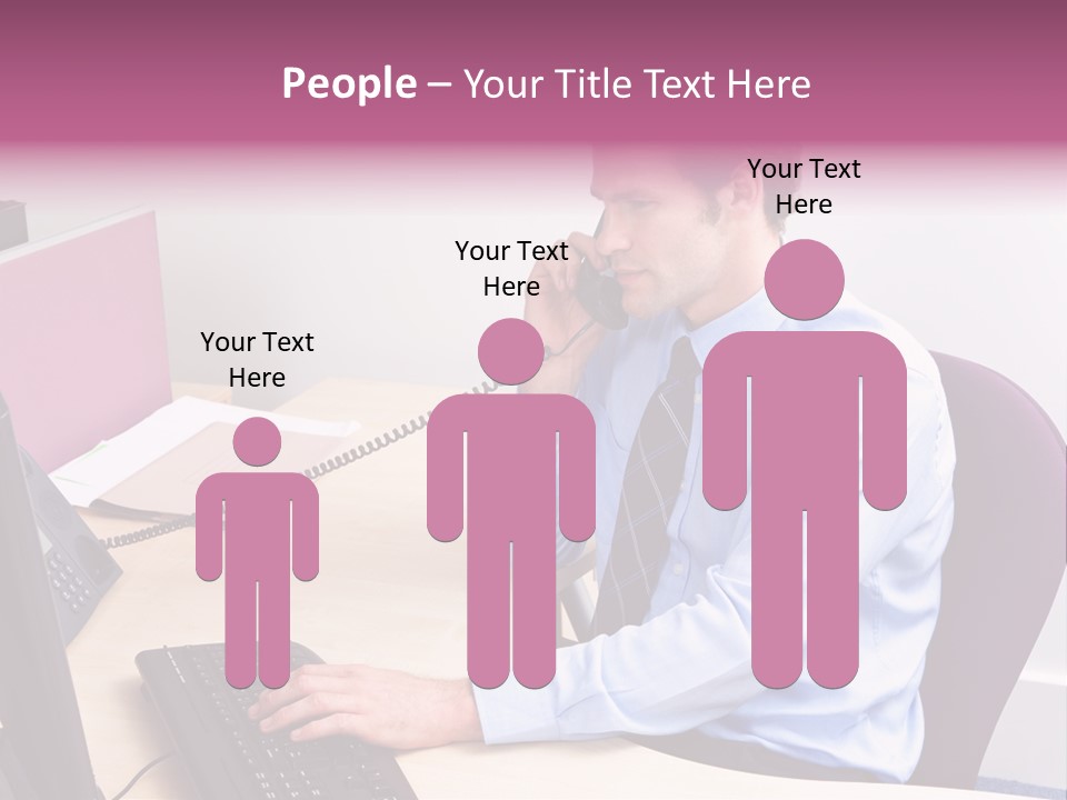 Sales Help Executive PowerPoint Template