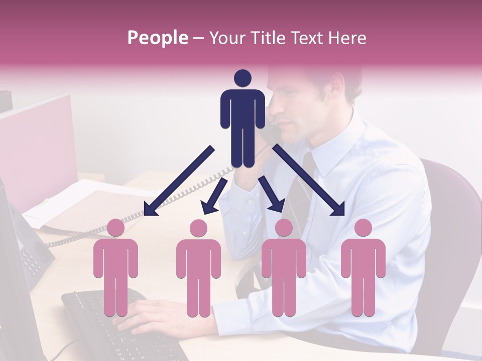 Sales Help Executive PowerPoint Template