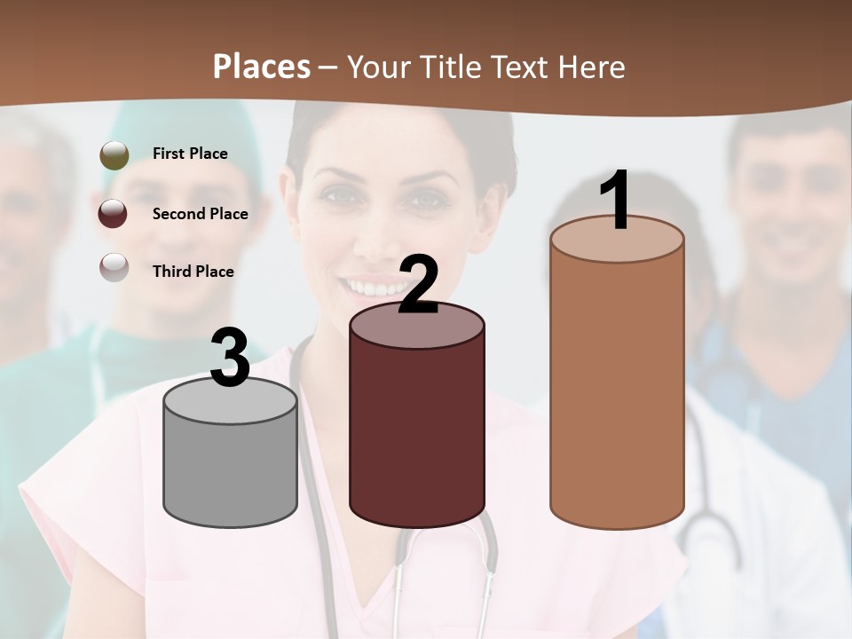 Male Successful Colleagues PowerPoint Template