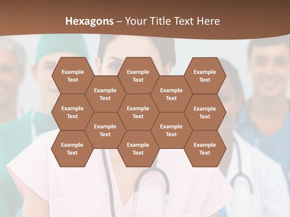 Male Successful Colleagues PowerPoint Template