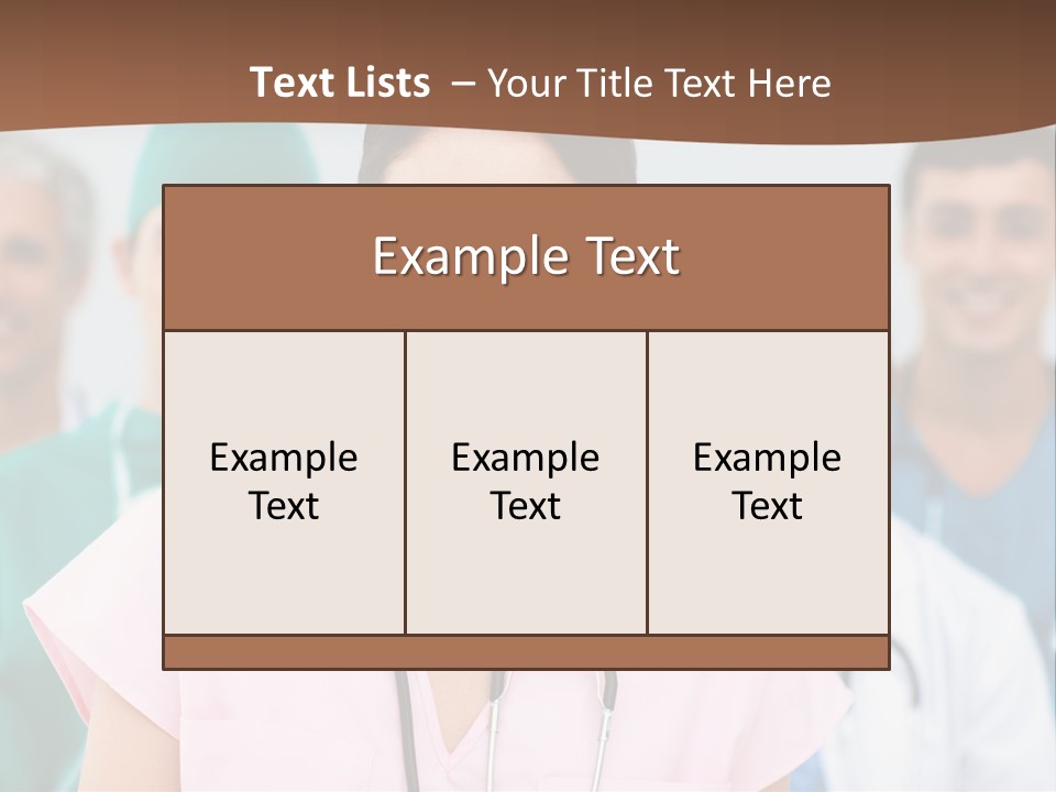Male Successful Colleagues PowerPoint Template