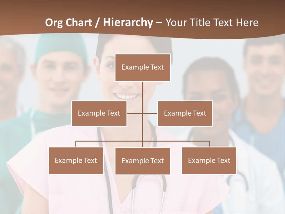 Male Successful Colleagues PowerPoint Template