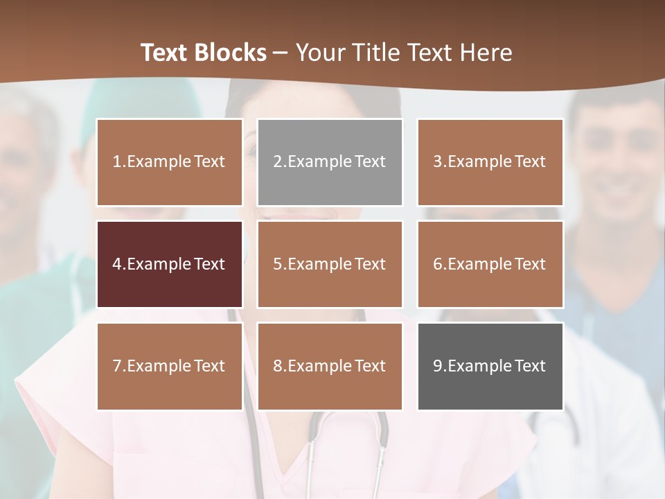 Male Successful Colleagues PowerPoint Template