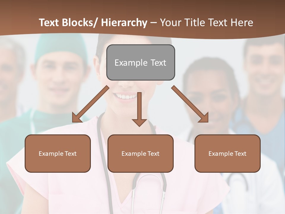 Male Successful Colleagues PowerPoint Template