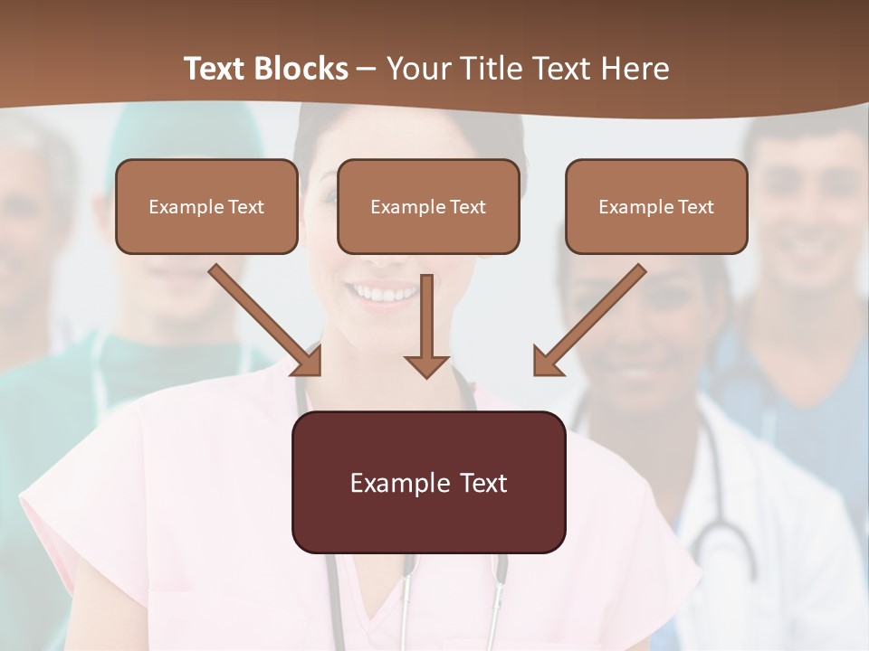 Male Successful Colleagues PowerPoint Template