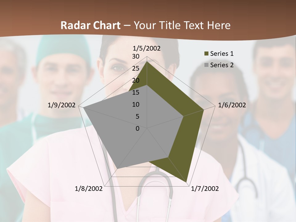 Male Successful Colleagues PowerPoint Template