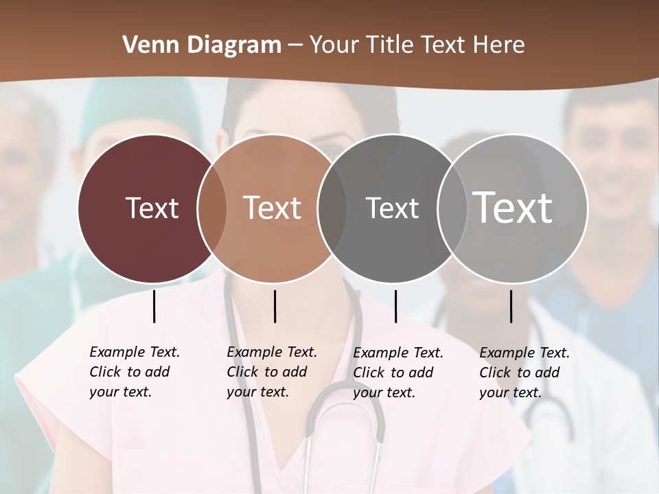 Male Successful Colleagues PowerPoint Template