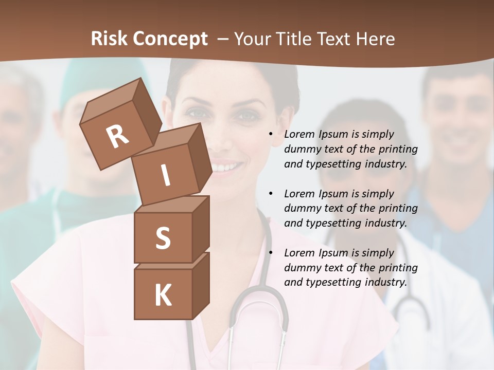 Male Successful Colleagues PowerPoint Template