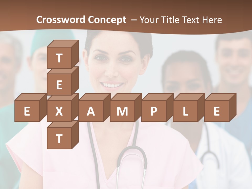 Male Successful Colleagues PowerPoint Template