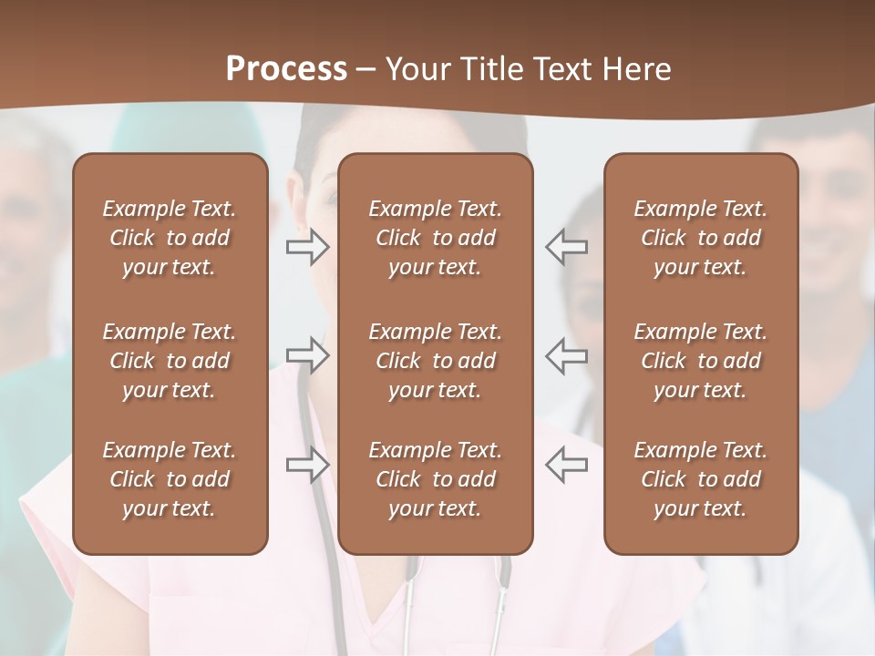Male Successful Colleagues PowerPoint Template