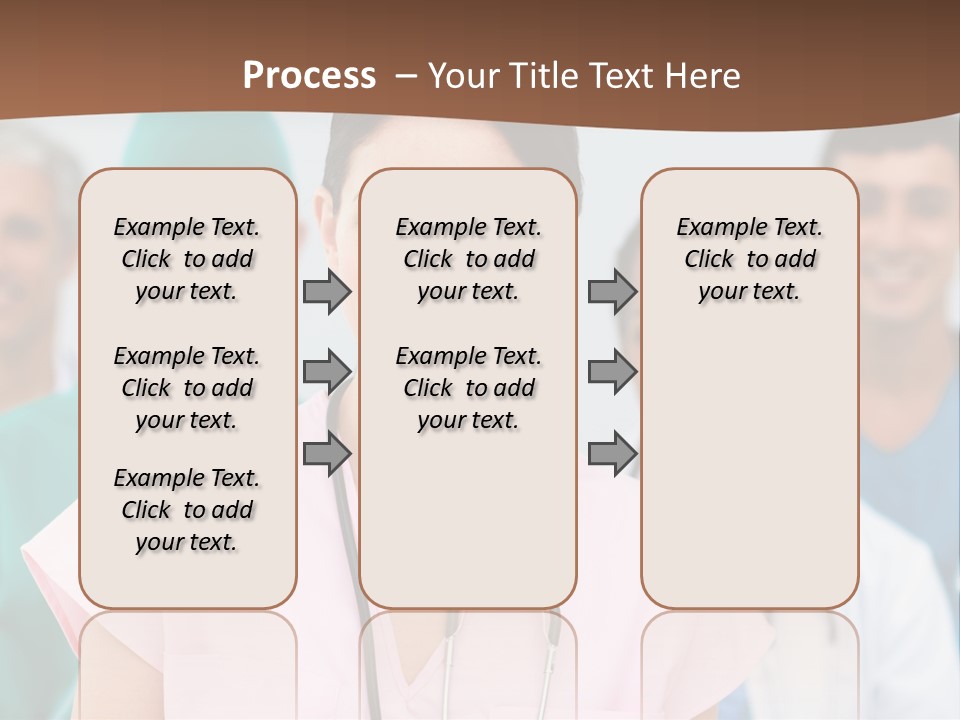 Male Successful Colleagues PowerPoint Template