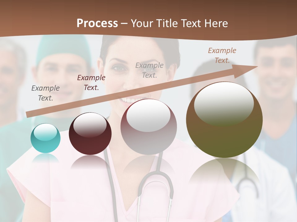 Male Successful Colleagues PowerPoint Template