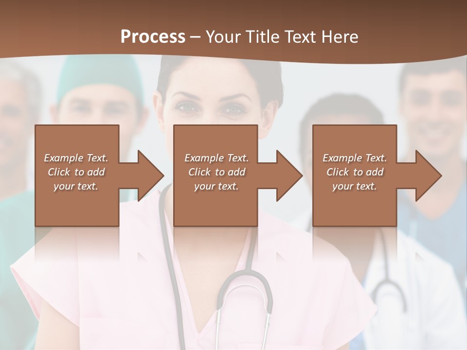 Male Successful Colleagues PowerPoint Template