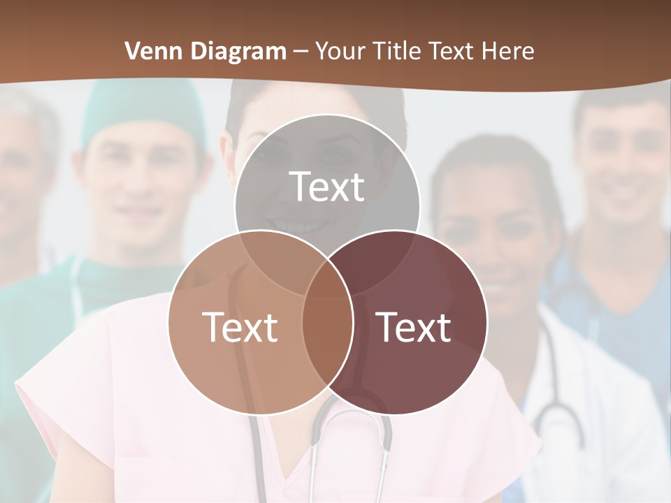 Male Successful Colleagues PowerPoint Template