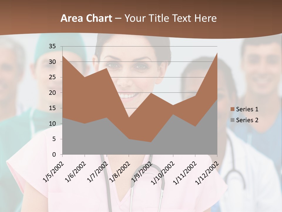 Male Successful Colleagues PowerPoint Template
